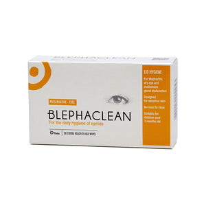 Blephaclean Eye Lid Cleansing Wipes (20 Wipes)