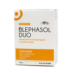 Blephasol Duo Eye Lid Cleansing Lotion + 100 Pads