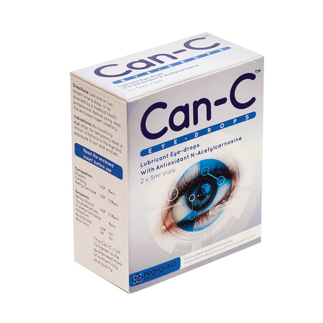Can-C NAC Eyedrops 2 x 5ml Vials