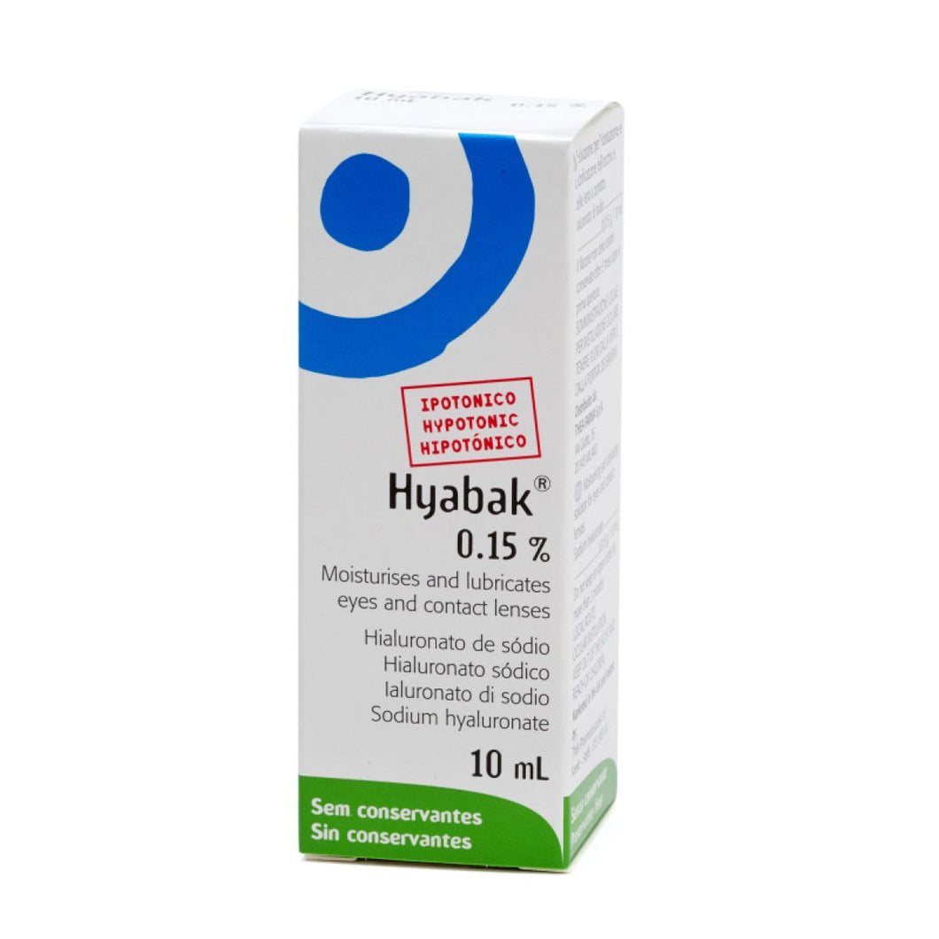 Hyabak 10ml Dry Eye Drops
