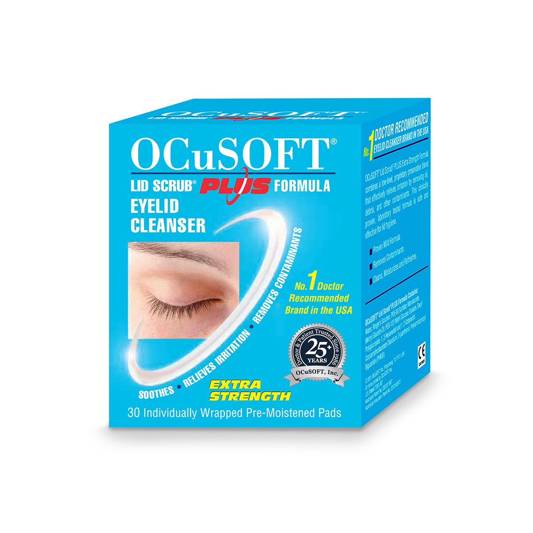 Ocusoft Plus Cleansing Pads x 30